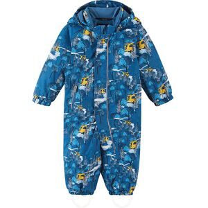 Reima Flyverdragt - Puhuri - Soft Navy M. Print - Reima - 3 År (98) - Flyverdragt