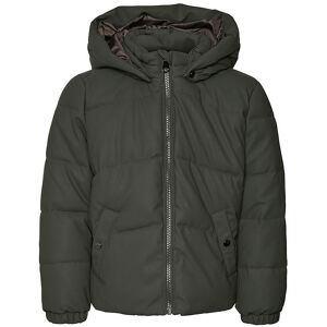 Vero Moda Girl Dyneakke - Pu - Vmgretafie - Peat - Vero Moda Girl - 8 År (128) - Dunjakke