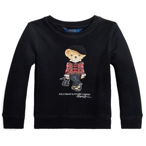 Polo Ralph Lauren Sweatshirt - Holiday - Sort M. Bamse - Polo Ralph Lauren - 12-14 År (152-164) - Sweatshirt