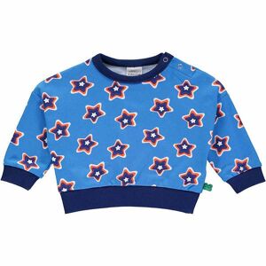 Freds World Sweatshirt - Star - Happy Blue - Freds World - 1½ År (86) - Sweatshirt