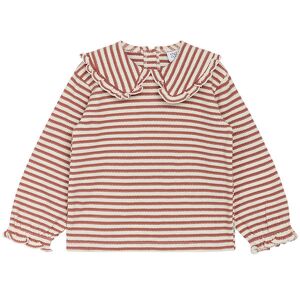 Hust And Claire Bluse - Anbella - Red Clay - Hust And Claire - 7 År (122) - Bluse