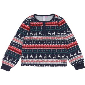 Vero Moda Girl Bluse - Vmxmas - Navy Blazer/reindeer - Vero Moda Girl - 9-10 År (134-140) - Bluse