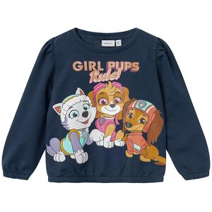 Name It Sweatshirt - Paw Patrol - Nmfjulle - Dark Sapphire M. Pr - Name It - 2 År (92) - Sweatshirt