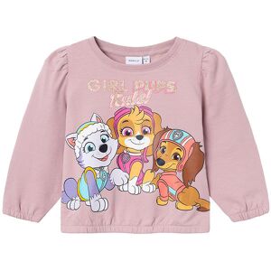 Name It Sweatshirt - Paw Patrol - Nmfjulle - Deauville Mauve M.  - Name It - 2 År (92) - Sweatshirt