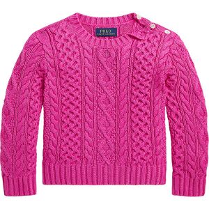 Polo Ralph Lauren Bluse - Strik - Pink - Polo Ralph Lauren - 4 År (104) - Bluse