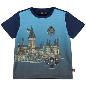 Harry Potter T-Shirt - Lwtano 116 - Dark Navy M. Hogwarts - Lego® Wear - 7 År (122) - T-Shirt