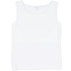 Name It Top - Nkfsille - Bright White - Name It - 9-10 År (134-140) - T-Shirt