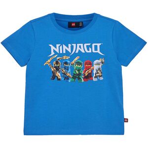 Ninjago T-Shirt - Lwtano - Middle Blue - Lego® Wear - 9 År (134) - T-Shirt