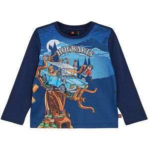 Harry Potter Bluse - Lwtano - Dark Navy M. Print - Lego® Wear - 8 År (128) - Bluse