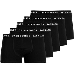 Jack & Jones Boxershorts - 5-Pak - Jachuey - Sort - Jack & Jones - 8 År (128) - Boxershorts