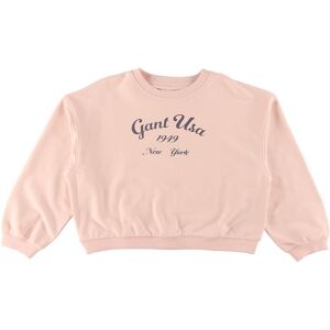 Gant Sweatshirt - Oversized Logo - Crystal Pink - Gant - 11-12 År (146-152) - Sweatshirt