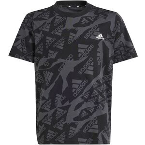 Adidas Performance T-Shirt - J Camlog T - Sort/grå - Adidas Performance - 10 År (140) - T-Shirt