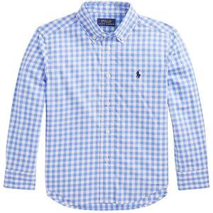 Polo Ralph Lauren Skjorte - C Core - Blå/hvidternet - Polo Ralph Lauren - 14-16 År (164-176) - Skjorte