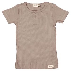 Marmar T-Shirt - Modal - Rib - Warm Stone - Marmar - 6 År (116) - T-Shirt
