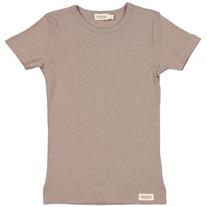 Marmar T-Shirt - Modal - Rib - Warm Stone - Marmar - 6 År (116) - T-Shirt