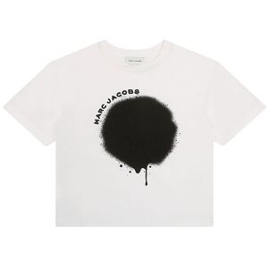 Little Marc Jacobs T-Shirt - Hvid/sort - Little Marc Jacobs - 12 År (152) - T-Shirt