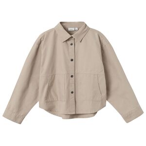 Name It Overshirt - Nkfbarula - Pure Cashmere - Name It - 9-10 År (134-140) - Skjorte