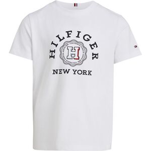 Tommy Hilfiger T-Shirt - Monotype Arch Tee - Hvid - Tommy Hilfiger - 6 År (116) - T-Shirt