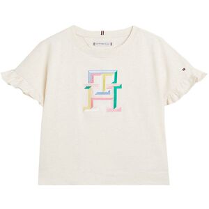 Tommy Hilfiger T-Shirt - Multi Colour Monogram Tee - Calico Heat - Tommy Hilfiger - 14 År (164) - T-Shirt