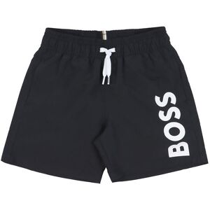 Badeshorts - Sort M. Hvid - Boss - 12 År (152) - Badetøj