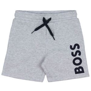 Sweatshorts - Gråmeleret M. Navy - Boss - 3 År (98) - Shorts