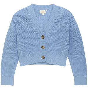 Creamie Cardigan - Cotton - Bel Air Blue - Creamie - 9-10 År (134-140) - Cardigan