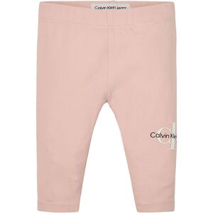 Klein Leggings - Monogram - Sepia Rose - Calvin Klein - 3 År (98) - Leggings