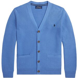 Polo Ralph Lauren Cardigan - Strik - New England Blue - Polo Ralph Lauren - 14-16 År (164-176) - Cardigan