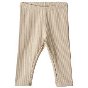 Wheat Leggings - Rib - Jules - Feather Gray - Wheat - 2 År (92) - Leggings