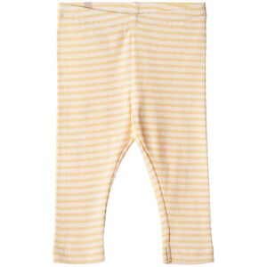 Wheat Leggings - Rib - Jules - Pale Apricot Stripe - Wheat - 1 År (80) - Leggings