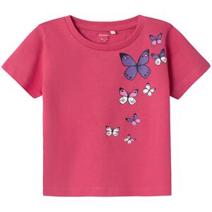 Name It T-Shirt - Nmfbeate - Rethink Pink - Name It - 4 År (104) - T-Shirt