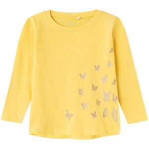 Name It Bluse - Nmfviolet - Yarrow/butterfly - Name It - 5 År (110) - Bluse