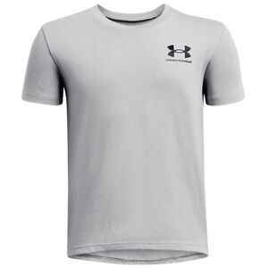 Under Armour T-Shirt - B Sportstyle Left Chest - Mod Gray - Under Armour - 8 År (128) - T-Shirt