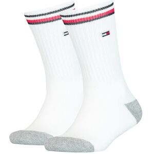 Tommy Hilfiger Strømper - 2-Pak - Hvid - Tommy Hilfiger - 31/34 - Strømper