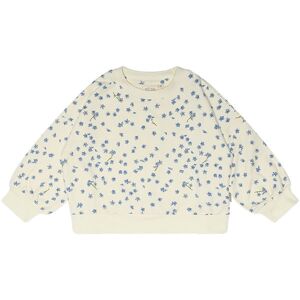 Petit Piao Sweatshirt - Motif - Forget Me Not - Petit Piao - 1½ År (86) - Sweatshirt