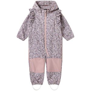 Name It Softshelldragt M. Fleece - Nmfalfa - Deauville Mauve M.  - Name It - 3 År (98) - Softshell