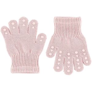 Gobabygo Handsker - Strik - Soft Pink M. Dupper - Gobabygo - 3-4 År (98-104) - Handsker