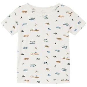 Hust And Claire T-Shirt - Asu - Bambus - White Sand - Hust And Claire - 6 År (116) - T-Shirt