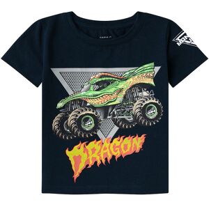 Name It T-Shirt - Nmmfeodor Monsterjam - Dark Sapphire - Name It - 3 År (98) - T-Shirt