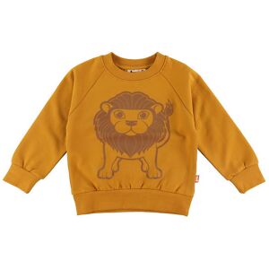 Dyr-Cph Sweatshirt - Dyrbellow - Mustard Løve - Dyr - 6 År (116) - Sweatshirt