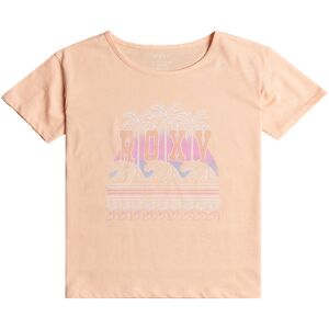 Roxy T-Shirt - Purple Hearts B - Peach Parfait - Roxy - 10 År (140) - T-Shirt
