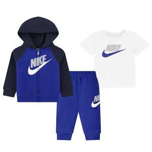 Nike Sweatsæt - Cardigan/sweatpants/t-Shirt - Game Royal - Nike - 12 Mdr - Sweatsæt