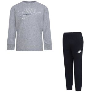 Nike Sæt - Sweatpants/bluse - Sort/grå - Nike - 3 År (98) - Sweatpants