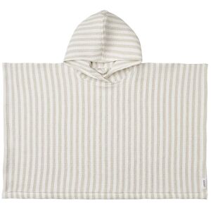 Liewood Badeponcho - Paco - Crisp White/sandy - Liewood - 1-2 År (80-92) - Badeslag