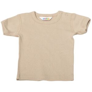 Joha T-Shirt - Rib - Beige - Joha - 90 - T-Shirt