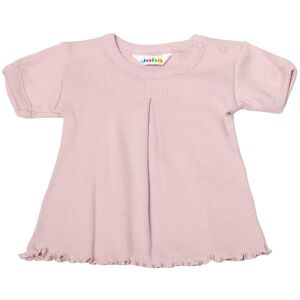 Joha T-Shirt - A-Shape - Rib - Støvet Rosa - Joha - 90 - T-Shirt