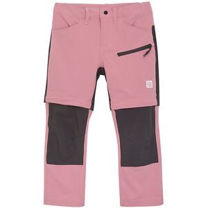 Color Kids Bukser - Stretch M. Zip Off - Foxglove - Color Kids - 5 År (110) - Bukser - Bomuld