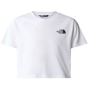 The North Face T-Shirt - Crop Simple Dome - Hvid - The North Face - 10 År (140) - T-Shirt