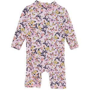 Color Kids Badeheldragt - Uv60 - Cherry Blossom - Color Kids - 1½ År (86) - Badetøj