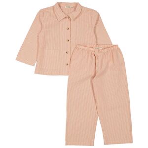 Marmar Nattøj - Pajama - Soft Cheek Stripe - Marmar - 4-5 År (104-110) - Nattøj 2-Delt